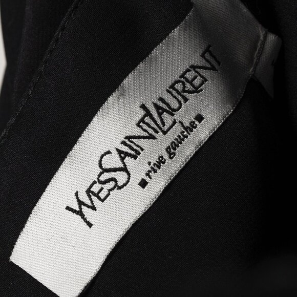 Yves Saint Laurent 2003 Ruched Silk Skirt - Picture 9 of 10